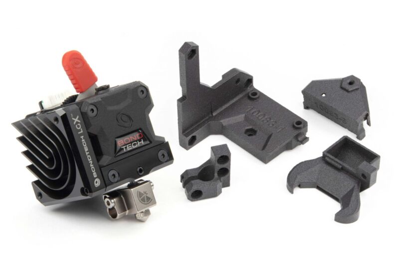 Bondtech LGX Shortcut Copperhead pentru Prusa MK3S - Performanță Maximă cu Materiale Flexibile - 1.75mm - 300g