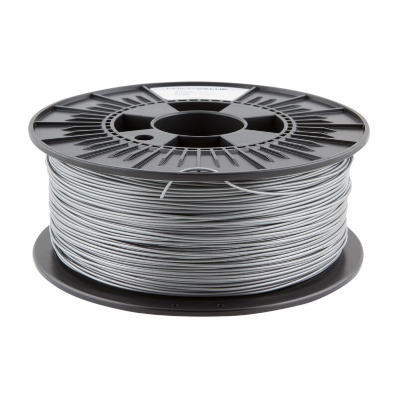 PrimaValue PLA - 1,75 mm - 1 kg - Argint - imagine 2