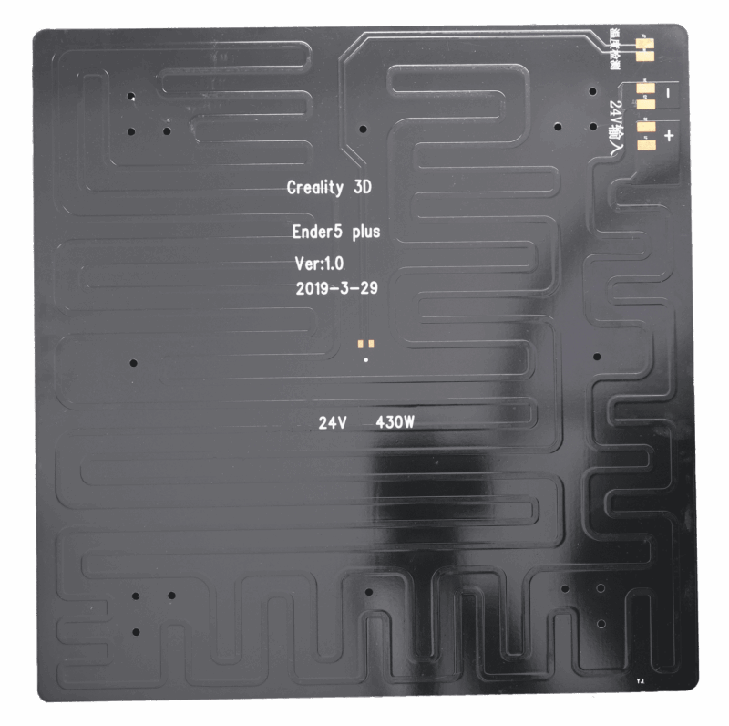Placă pentru focar Creality 3D Ender 5 Plus - imagine 2