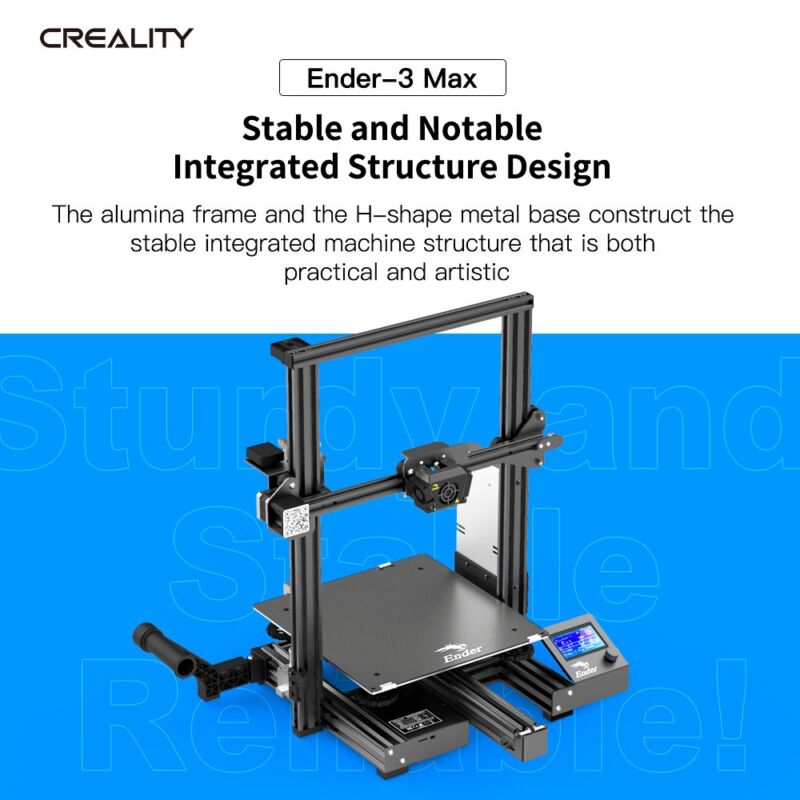 Creality Ender-3 Max - 300 * 300 * 340 mm - imagine 5