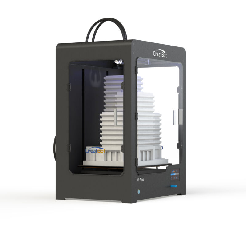 CreatBot DE Plus, extruder dual, 400x300x520 mm, filament 1.75 mm - imagine 4