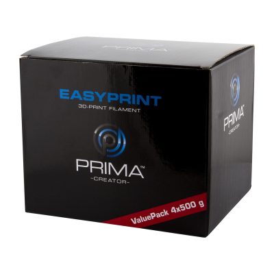 EasyPrint PLA Value Pack Neon- 1,75 mm - 4x 500 g (Total 2 kg) - Albastru neon, Verde neon, Portocaliu neon, Violet neon