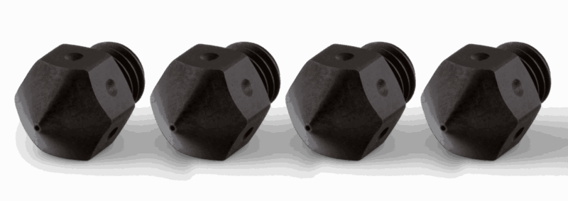 Duza din otel calit MK8 0,4 mm - 4 buc