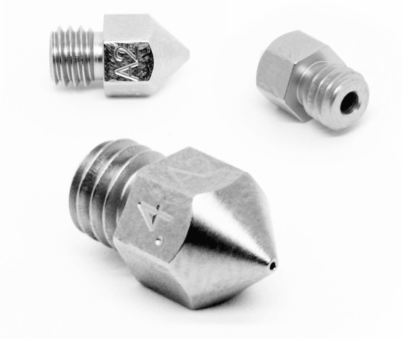 Micro Swiss - MK8 Duză rezistentă la uzură din oțel placat cu oțel de 0,40 mm (MakerBot, CraftBot, Creality CR10, Tevo Tornado) - imagine 3