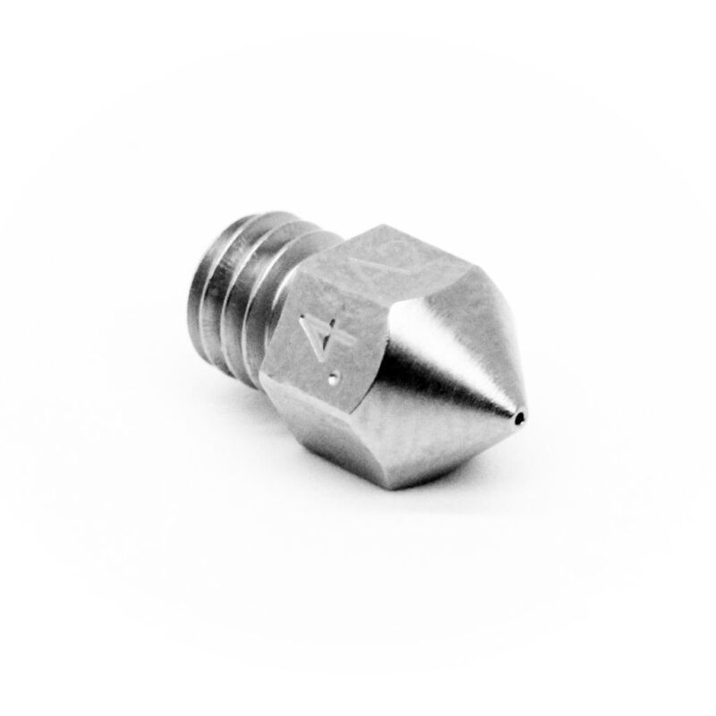 Micro Swiss - MK8 Duză rezistentă la uzură din oțel placat cu oțel de 0,40 mm (MakerBot, CraftBot, Creality CR10, Tevo Tornado)