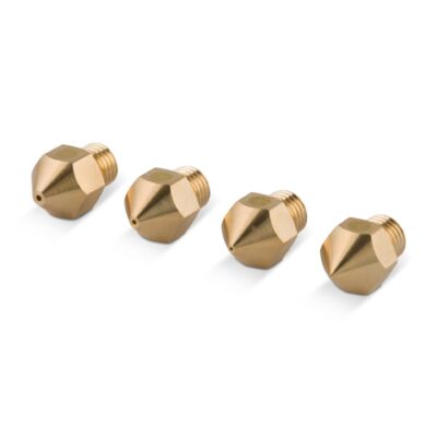 PrimaCreator CR-10S Pro Duză de alamă de dimensiuni mixte - 4 buc (0,20 mm / 0,40 mm / 0,60 mm / 0,80 mm)