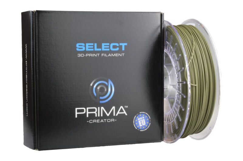 PrimaSelect PLA Matt - 1,75 mm - 750 g - Verde armată - imagine 3