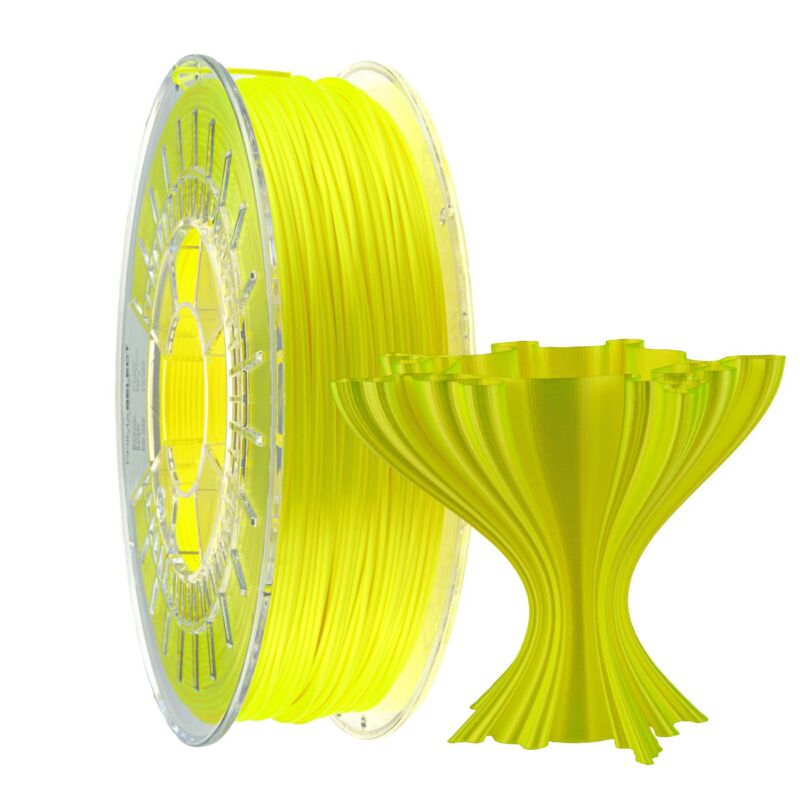 PrimaSelect PLA Satin - 1,75 mm - 750 g - Galben - imagine 2