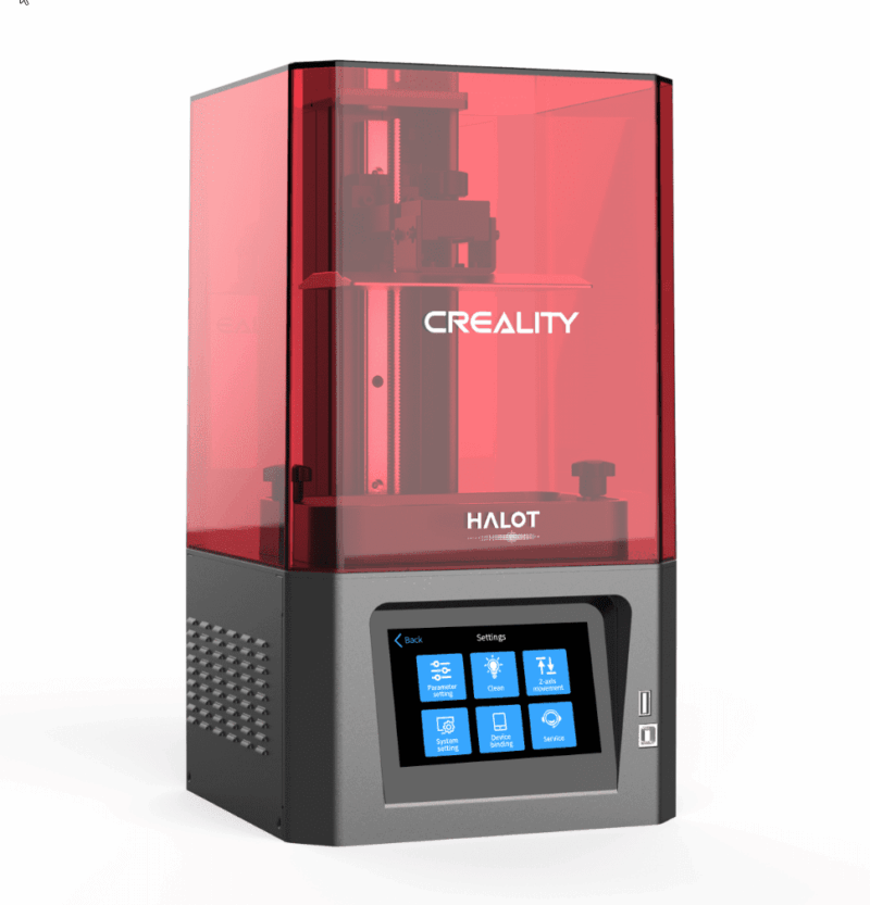 Imprimanta 3D Creality Halot-One CL-60, 127*80*160 mm., cu rasini, 2K - imagine 4