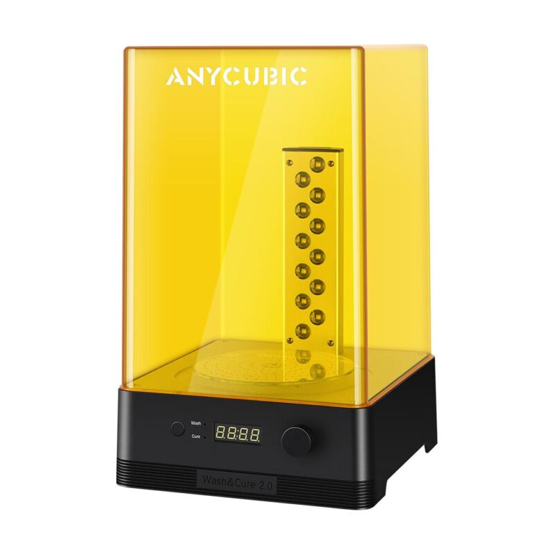 Statie de spalare si expunere Anycubic Wash and Cure 2.0 pentru imprimante 3d cu rasina UV