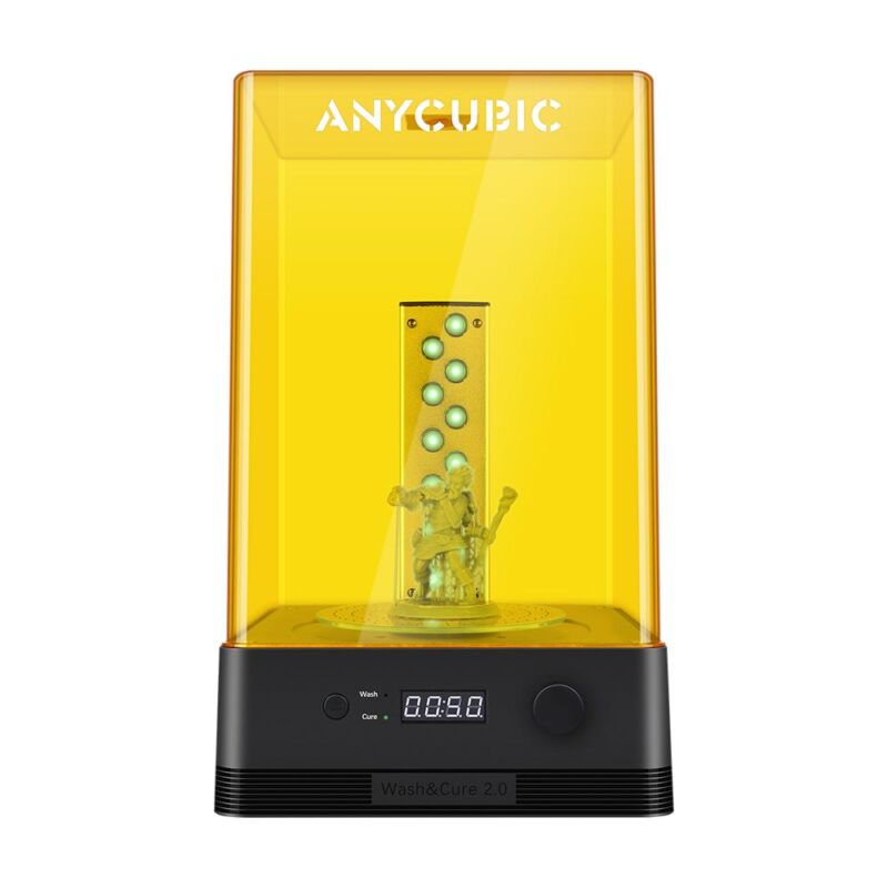 Statie de spalare si expunere Anycubic Wash and Cure 2.0 pentru imprimante 3d cu rasina UV - imagine 2