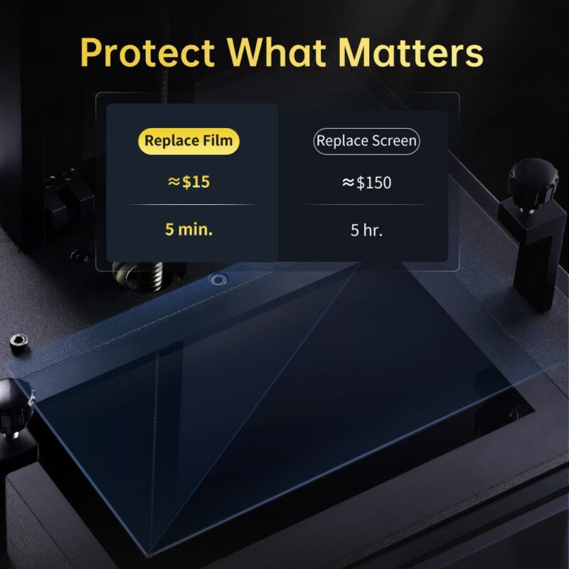 ANYCUBIC Photon Mono 4K SLA LCD UV, 132*80*165 mm - imagine 3