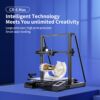 Creality CR-6 MAX 400x400x400mm - imprimanta 3D cu autoleveling, detectie filament, silentioasa