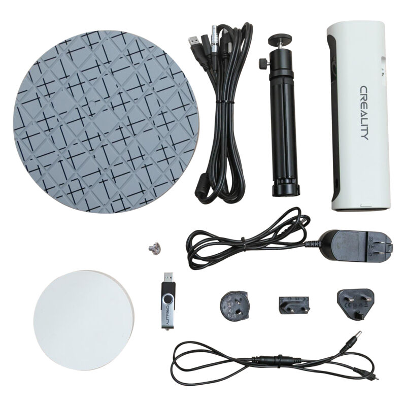 Scanner 3D Creality CR-SCAN 01, model 2021, software inclus - imagine 3