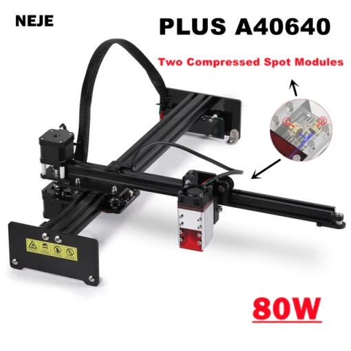 NEJE 3 Plus A40640 CNC Laser Cutting Engraving Machine Printer Router Wood Cutter Engraver Lightburn