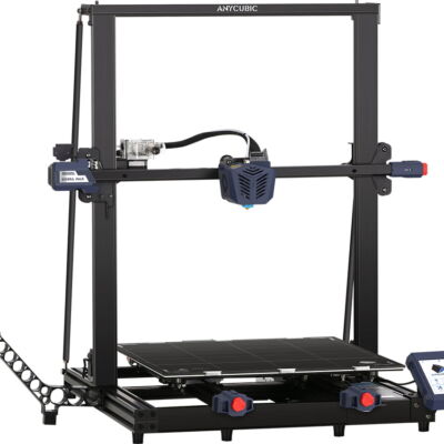 Imprimanta 3D Anycubic Kobra MAX, 400x400x450 mm, model 2022, senzor calibrare, senzor filament, dual Z