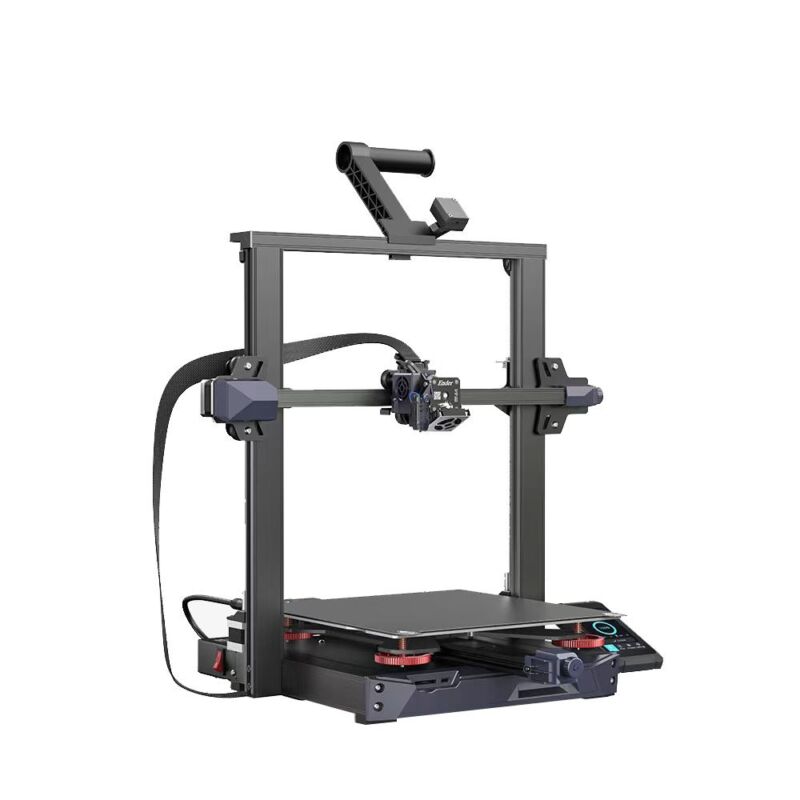 Creality Ender-3 S1 Plus - imprimanta 3D FDM, 300x300x300mm, direct-drive, autocalibrare, dual Z, senzor filament - imagine 3