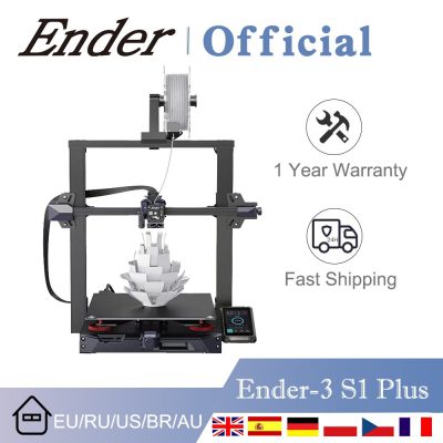 Creality Ender 3 S1 Plus 3D Printer With CR Touch Auto Leveling Dual Z axis 32 Parallax Shop