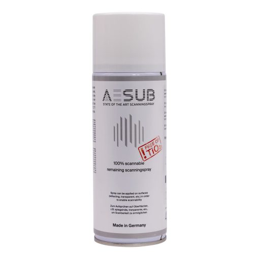 AESUB White Scanning Spray 400 ml AESW101 27665 1 Spray scanare 3D permanent, AESUB alb, 400 ml