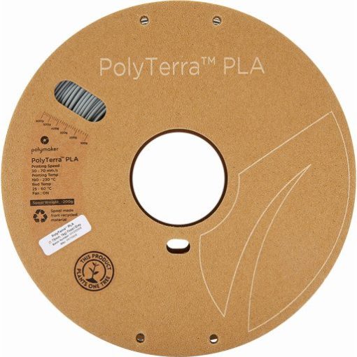 23610 28ca300e.512x512 89 Polymaker PolyTerra PLA Fossil Grey
