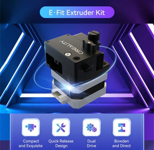 Creality Newl E Fit Extruder Kit Dual Drive Quick Release Bowden Direct Extruder for Ender3 Ender 1 Extruder direct-drive E-Fit Creality pentru imprimante Ender3, Ender-3 V2, CR-10/20, dual-drive