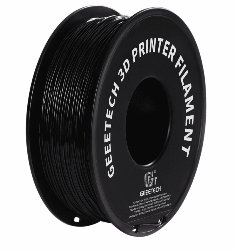 Filament flexibil TPU GEEETECH 1.75 mm, 1 kg, negru