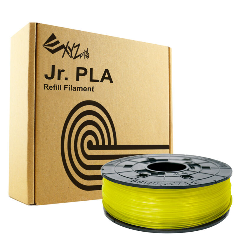 XYZprinting Da Vinci Junior / Mini PLA - 600g - Clear Yellow