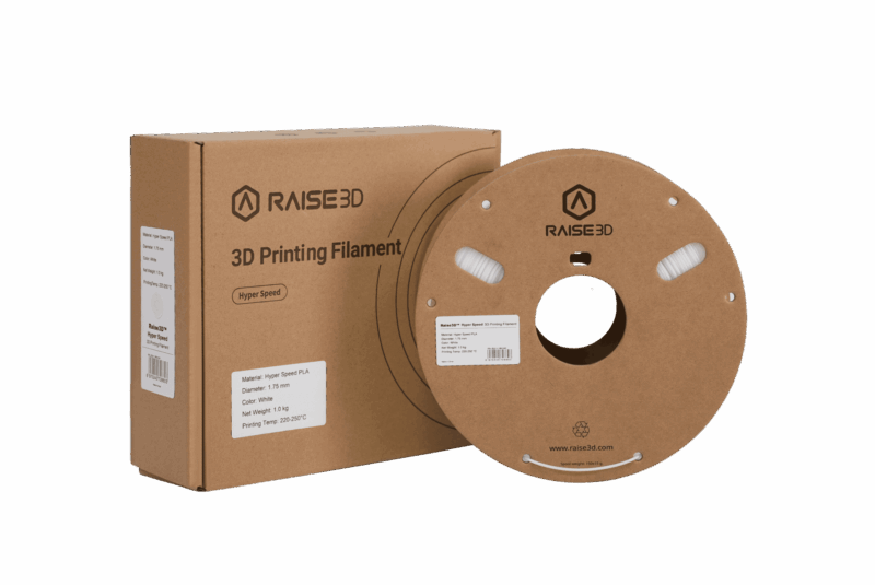 Raise3D Hyper Speed White PLA Filament