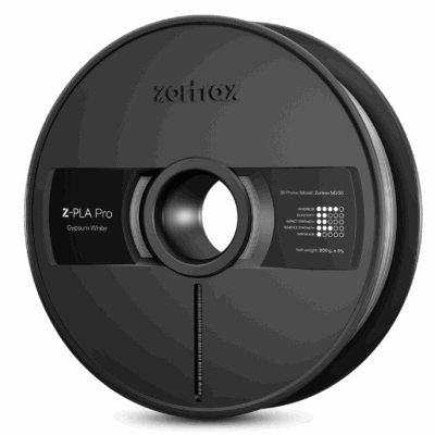 Zortrax Z-PLA Pro filament - 1,75mm - 800g - Gypsum White