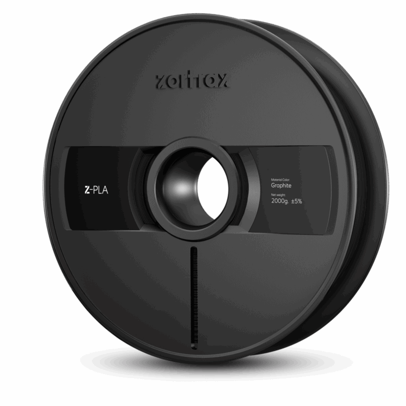 Zortrax Z-PLA filament - 1,75mm - 2 kg - Graphite