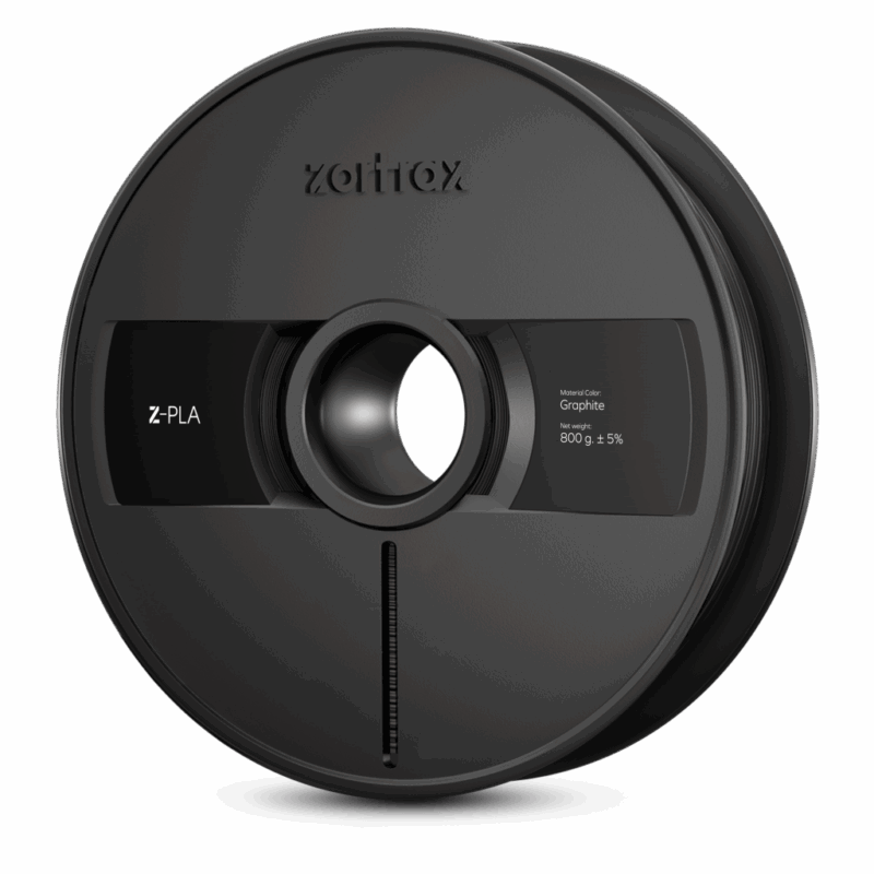 Zortrax Z-PLA filament - 1,75mm - 800g - Graphite