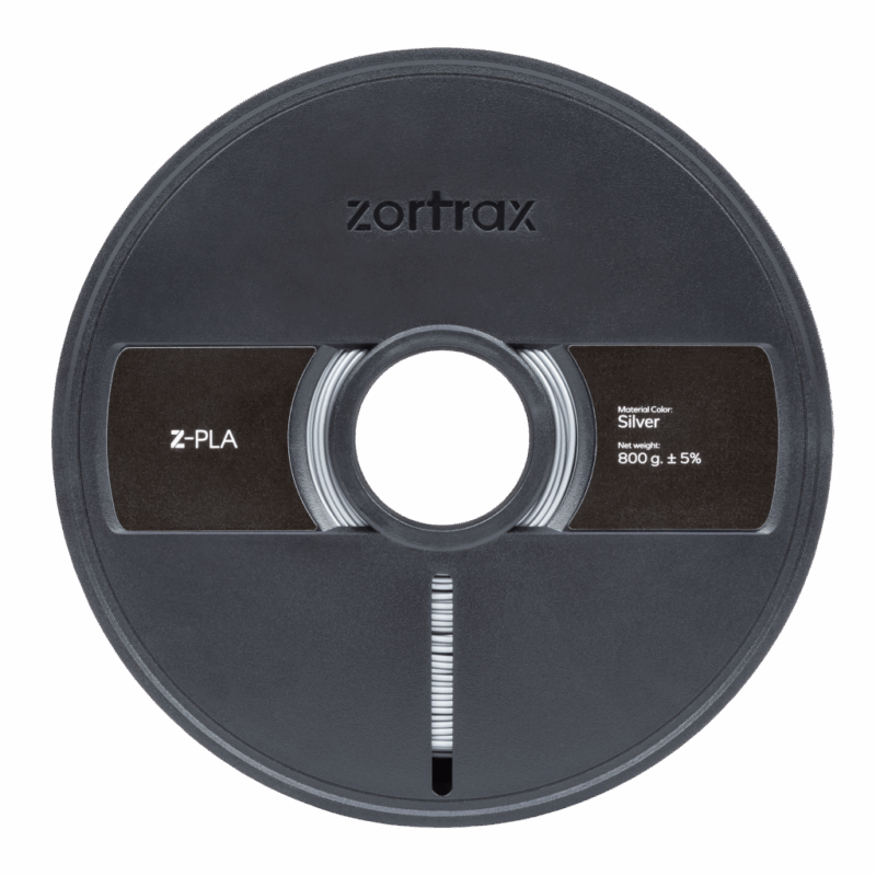 Zortrax Z-PLA filament - 1,75mm - 800g - Silver - imagine 2