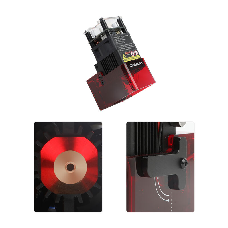 Ender-3 S1/S1 Pro CV-LaserModule 24V 1.6W - imagine 2