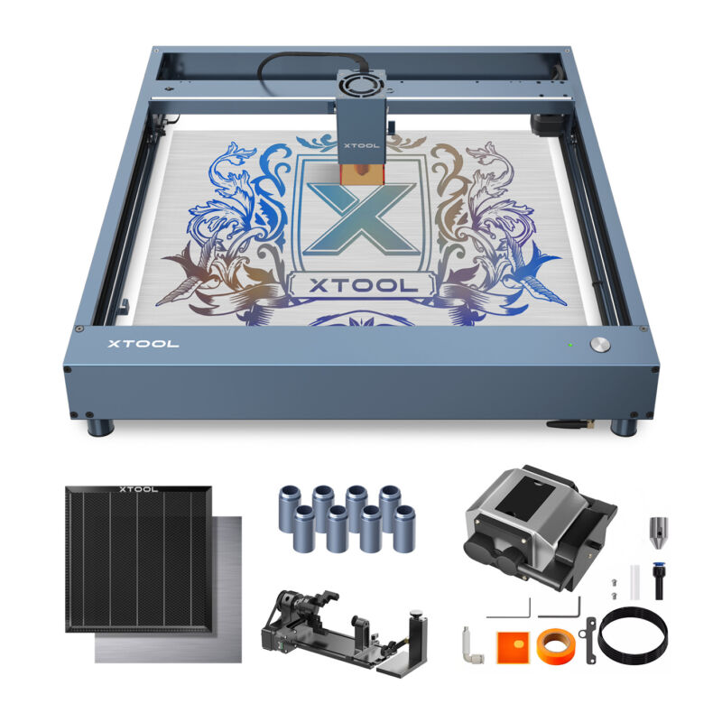 xTool D1 Pro 20W - Higher Accuracy Diode DIY Laser Engraving & Cutting Machine - imagine 3