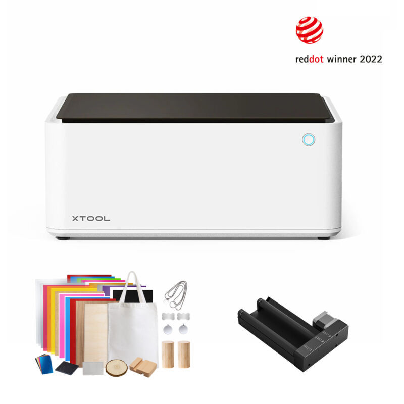 xTool M1 10W - Desktop Hybrid Laser & Blade Cutting Machine - imagine 2