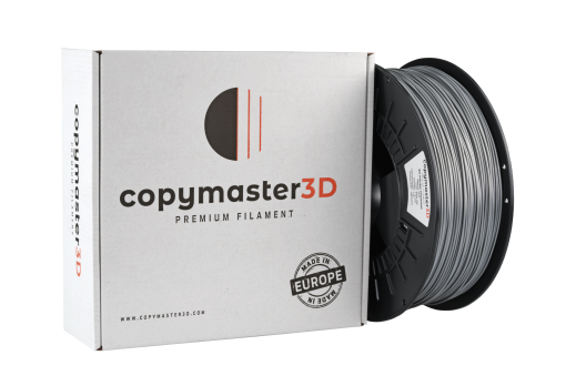 Filament Copymaster PLA - 1.75mm - 1kg - Argintiu - imagine 2
