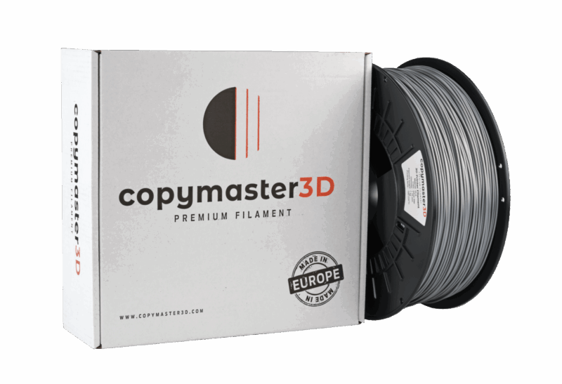 Filament Copymaster PLA - 1.75mm - 1kg - Argintiu - imagine 2