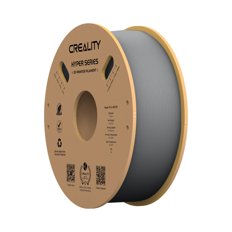 Filament Creality Hyper PLA Alb - 1,75mm - 1kg - imagine 4