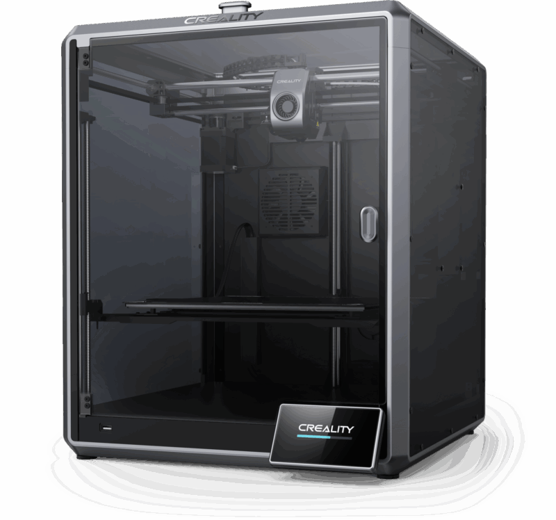Creality K1 - 220x220x250mm - imprimanta cu filament, pana la 600 mm/s, incinta inchisa, model 2023