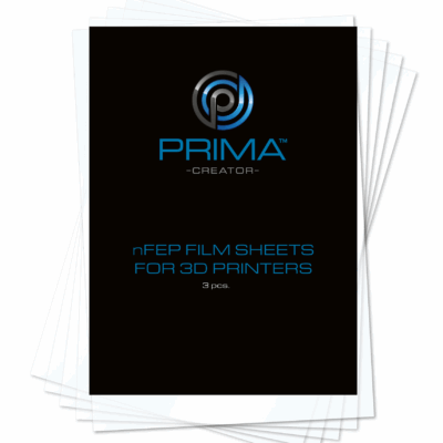 PrimaCreator nFEP Film Sheets for 3D Printers - 140 x 200 mm - 3-pack