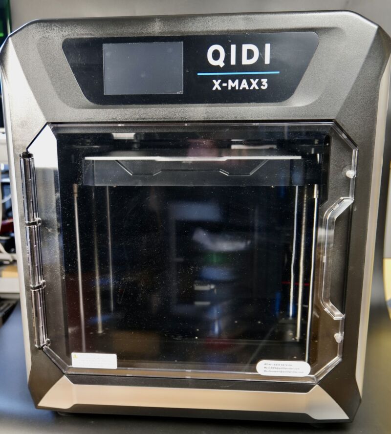 Qidi X-Max 3, 325x325x315 mm, 600 mm/s, model 2023 - imagine 2