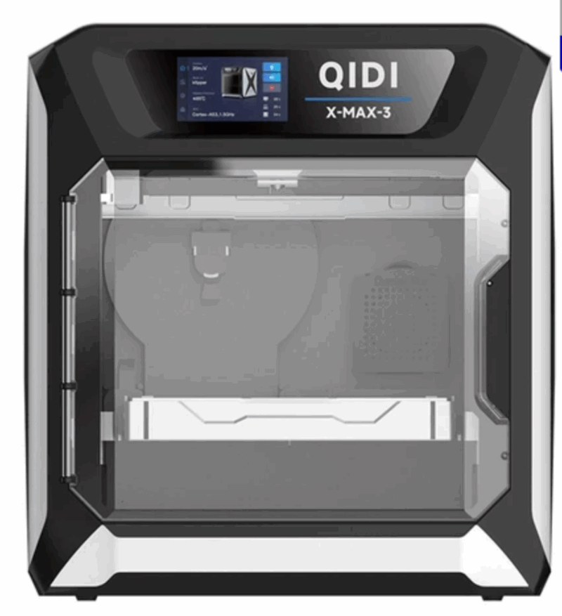 Qidi X-Max 3, 325x325x315 mm, 600 mm/s, model 2023
