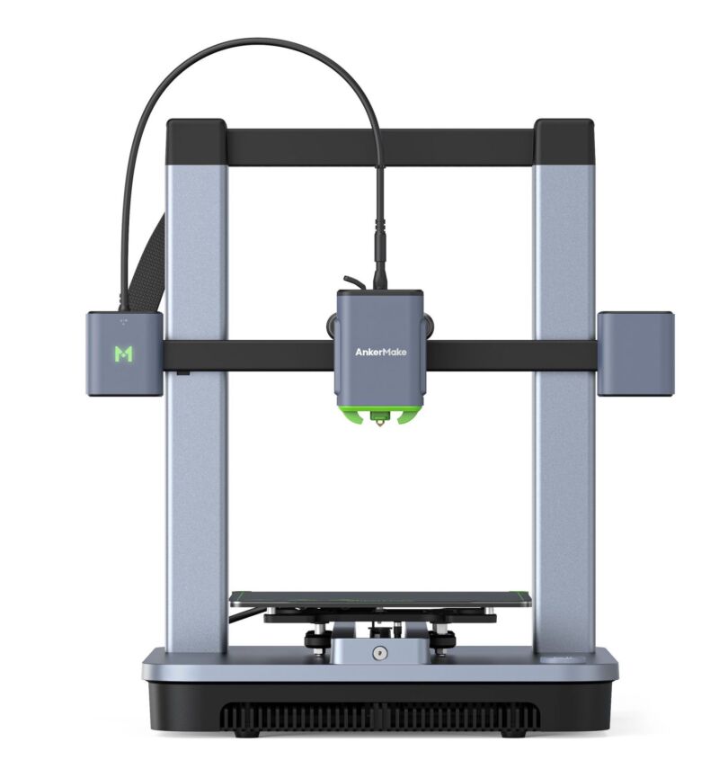 AnkerMake M5C, imprimanta 3d cu filament, 500 mm/s, conexiune wifi, aplicatie mobil - imagine 2