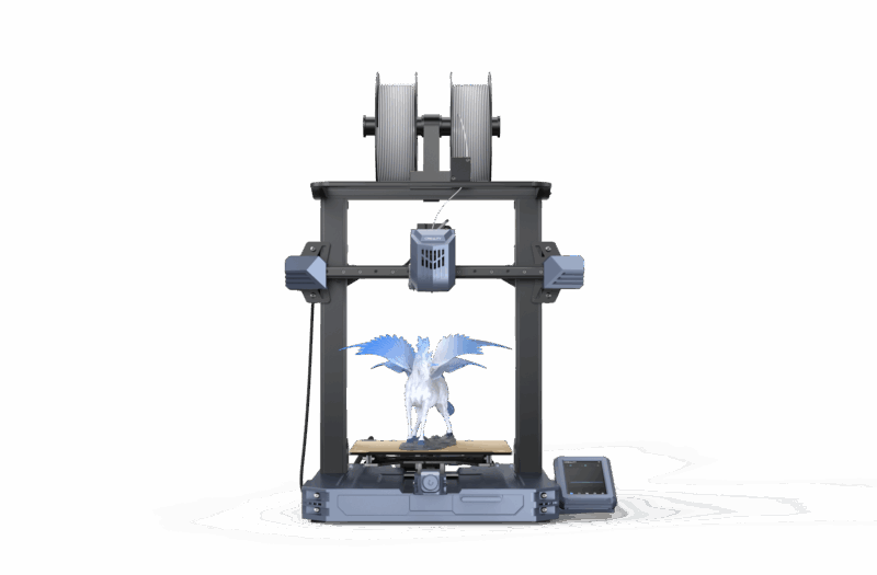 Creality CR-10 SE, 220 x 220 x 250 mm, direct-drive, 600 mm/s, model 2024 - imagine 2