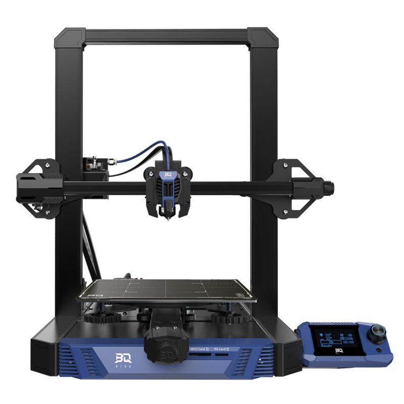 Biqu Hurakan, cea mai ieftina imprimanta 3D cu Klipper, 220x220x270mm, control wireless