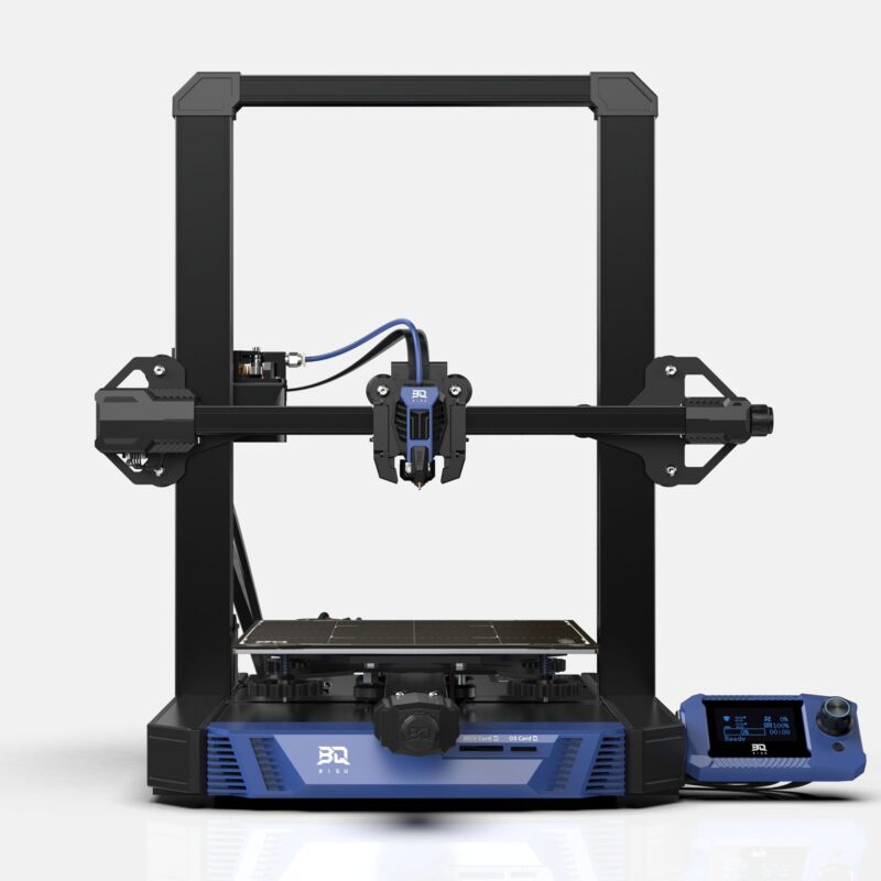 Biqu Hurakan, cea mai ieftina imprimanta 3D cu Klipper, 220x220x270mm, control wireless - imagine 3