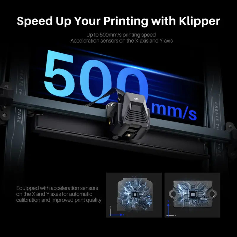 Elegoo Neptune 4 Plus - 320 x 320 x 385 mm, 500 mm/s, Wifi, klipper - imagine 3