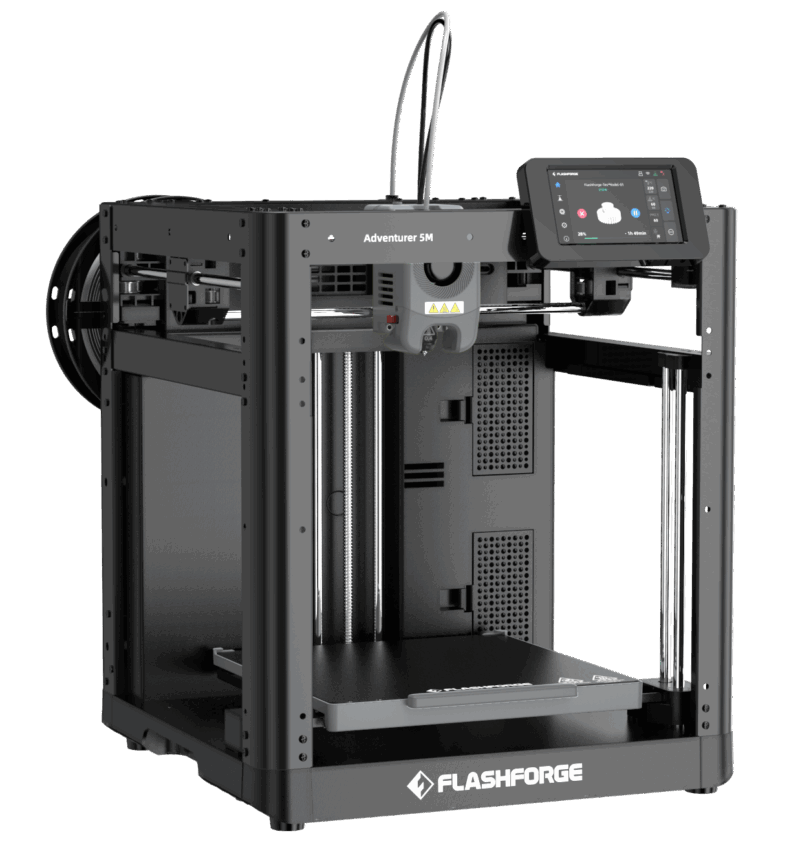 Flashforge Adventurer 5M, 220x220x220 mm, 600 mm/s, asamblata