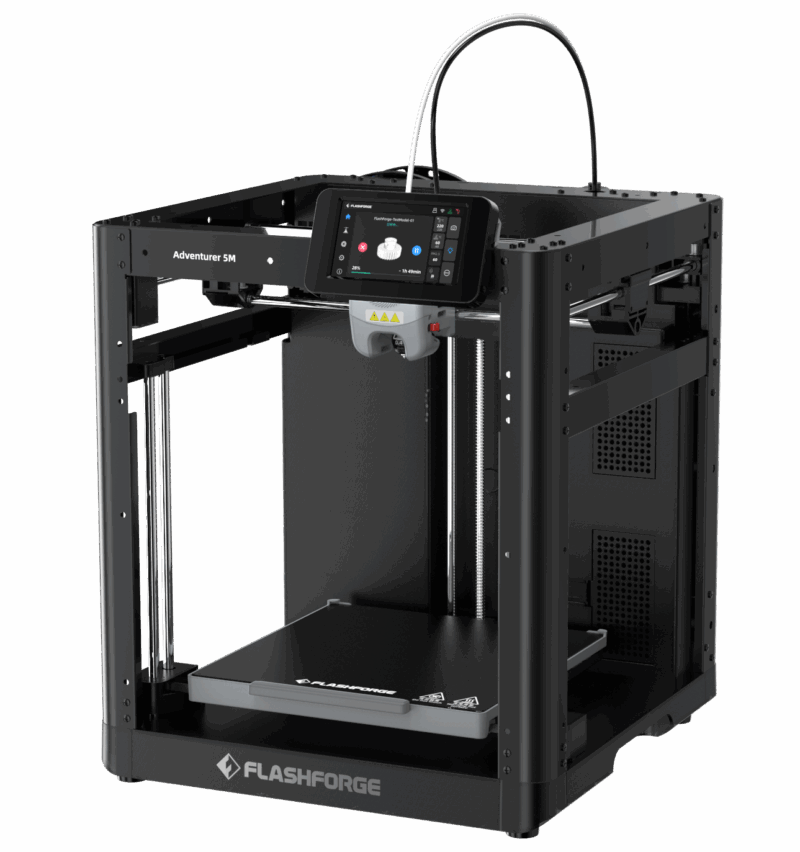 Flashforge Adventurer 5M, 220x220x220 mm, 600 mm/s, asamblata - imagine 2