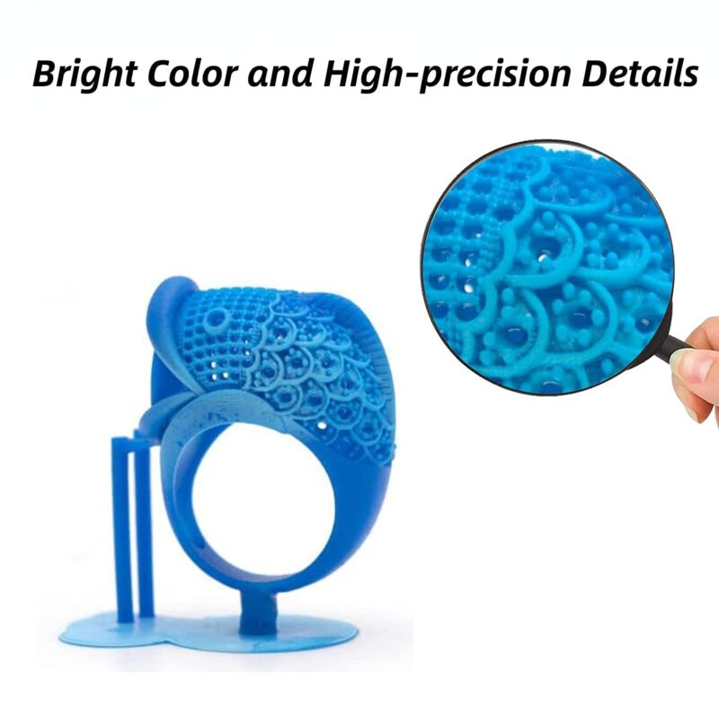 Rasina calcinabila Siraya Tech Cast, true blue, 1 kg - stomatologie, bijuterii - imagine 3